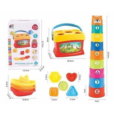 Bebi set 978050 – igračka za bebe Opis: Bebi set 978050 je edukativni