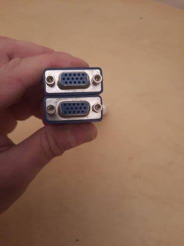 adapter za struju 220 na 110 cena: Retro,stara graficka i adapter VGA sa graficke na 2 monitora Ispravna — 4
