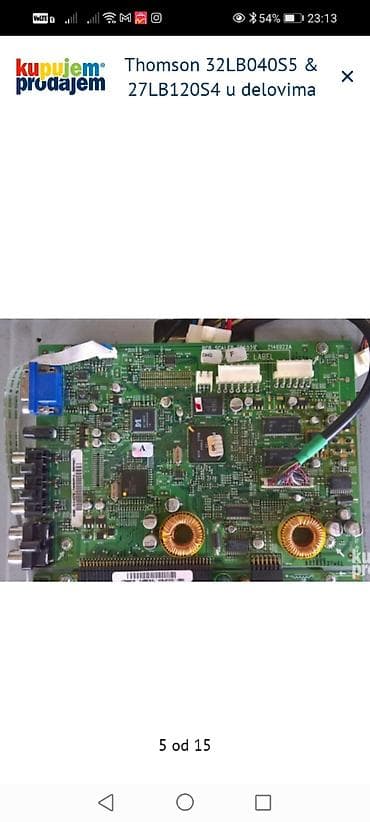 daljinski za tv sharp aquos: Thomson 32LB040S5 i 27LB120S4 – prodaja u delovima Dostupne — 6