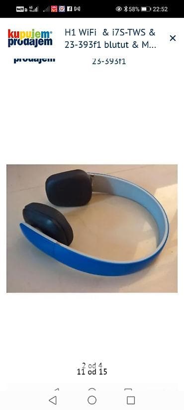 delimano rende za kupus: Bežične Bluetooth slušalice – naglavne, on-ear dizajn - Dizajn — 2