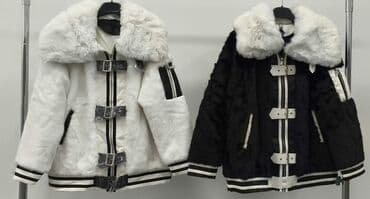 stradivarius jakne zenske srbija: Ženska zimska jakna sa krznastim efektom i velikom kragnom/kapuljačom — 4