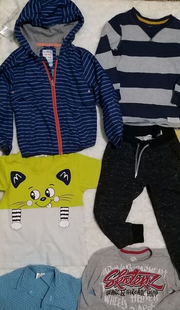 sal i kapa komplet za devojcice: Odlican paket za decaka 3/4 Paket se sastiji od: Prolecne jakne — 5