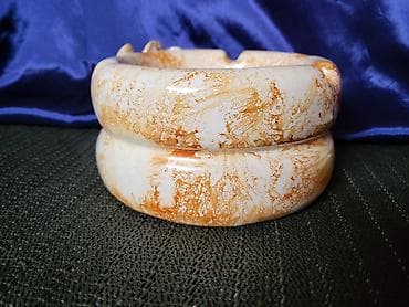 Prehrambeni proizvodi: Pepeljara nova,rucni rad iz 80ih.god. Nova pepeljara sve na njoj — 5