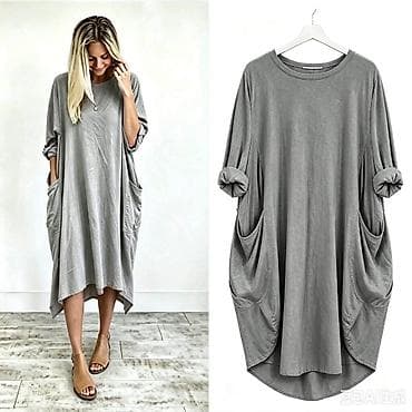 lanene haljine za punije: 08. Haljina za punije
XL 2XL 3XL 
Cena : 2.600 dinara H — 5