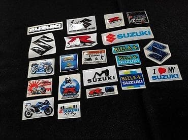 SUZUKI - stikeri - 883 📌 Opis: Samolepljivi stikeri izradjeni od — 2