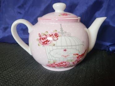 porcelanske solje za caj: Bokal nov,vintaz porcelanski. Nov bokal. Visina. 12cm — 2