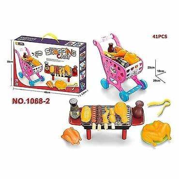 igračke na daljinski: Rostilj/kolica set za decu Play BBQ Karakteristike: Pribor za roštilj — 4