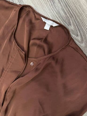 haljine c a: H&M S (EU 36), bоја - Braon, Drugi tip rukava — 2