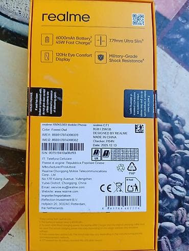 android tv box 8gb ram: Realme C71 (model RMX3503) – Forest Owl boja Ključne karakteristike — 2