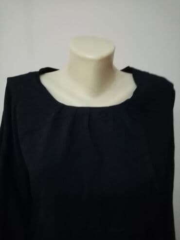 plus size zimske jakne: S (EU 36), Jednobojni, bоја - Crna — 3