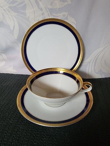 antiques: Lux set 1939g+ Heinrich i Co.Bavaria. Luksuzni set -zlatni bokal na — 6