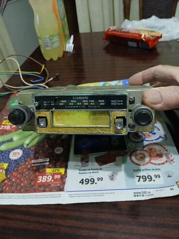 kamere za traktor: Retro auto kasetofon/radio “STANDARD” - Tip: auto kasetofon sa — 3