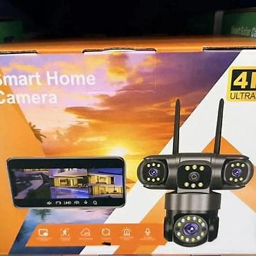 sony 4 cena polovan: Spoljna pametna sigurnosna kamera sa 4 objektiva i Wi‑Fi povezivanjem — 4