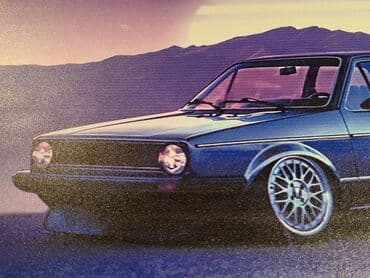 golf 6 gume dimenzije: Dekorativna metalna retro tablica - GOLF Dekorativna metalna retro — 2