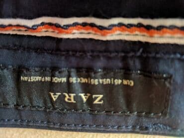 kozne helanke h m: Bermude, XL (EU 54), Zara, bоја - Tamnoplava, Pamuk — 4