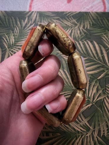 pepco nakit: Statement narukvica s velikim pravougaonim elementima - Materijal — 2