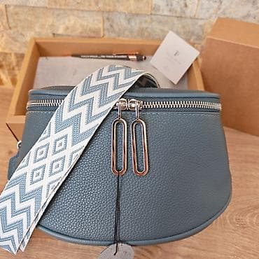 shein perike: Ženska crossbody torbica od kvalitetne granulirane kože u — 8