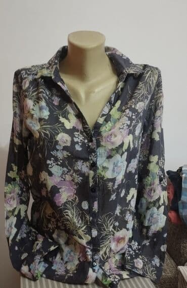 M, Cvetni, bоја - Crna