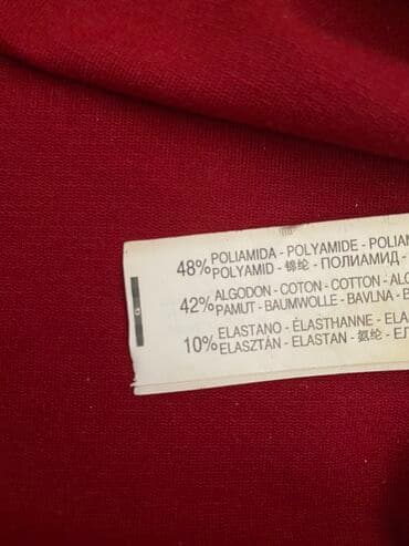 zara suknje na preklop: M, Midi, bоја - Crvena — 2