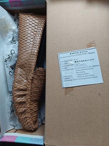 Ženske mokasine FULL, model 251002 - Boja: svetlo braon/konjak, sa — 4