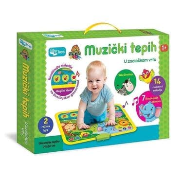 velicina odeće za bebe: Interaktivna bebi igračka🥰 -Muzički tepih U zoo vrtu Cena 2499 din — 3