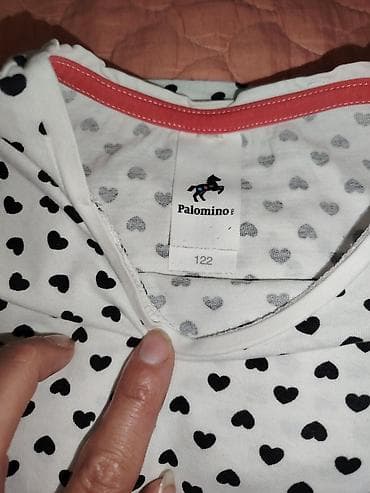 zlatne jakne: Paket za devojčicu 122 vel 2 kompleta donji deo i duks 5 dusica 2 — 6