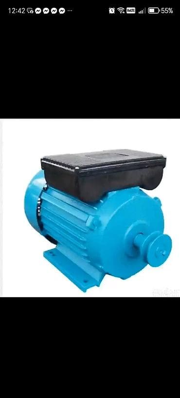 Elektromotori: Jednofazni elektromotor s kondenzatorom - Tip: asinhroni jednofazni — 1