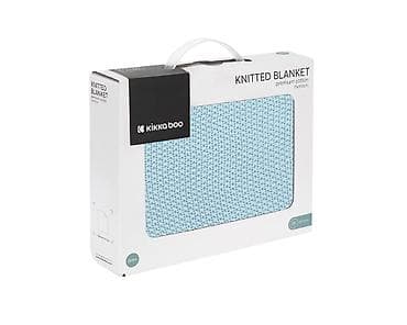 uradi sam lampe za dvoriste: KikkaBoo Pleteno baby ćebence 75x100 Dream Big Blue Šifra proizvoda — 3