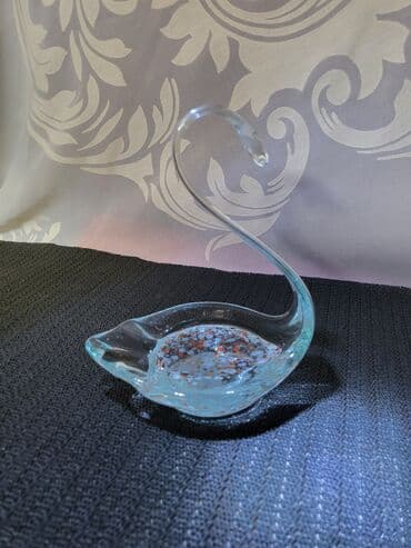 swarovski kristali cena: Figura murano,rucni rad iz 70ih. Figura duvano staklo petfektna,sve — 1
