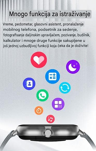 pepco nova godina: Novi sat sa dva crna kaiša silikonski i metalni. Može da meri puls — 7