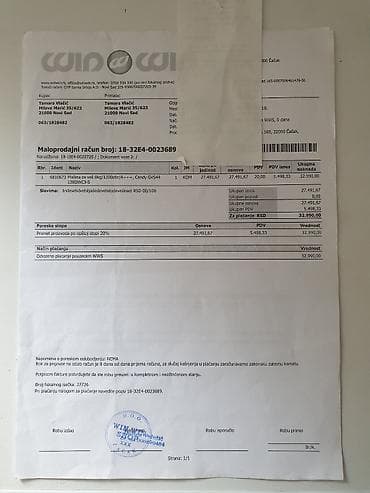 ericsson telefoni: Candy Grand Vita GVS4 8 kg veš mašina, 1300 obrtaja - Kapacitet — 7