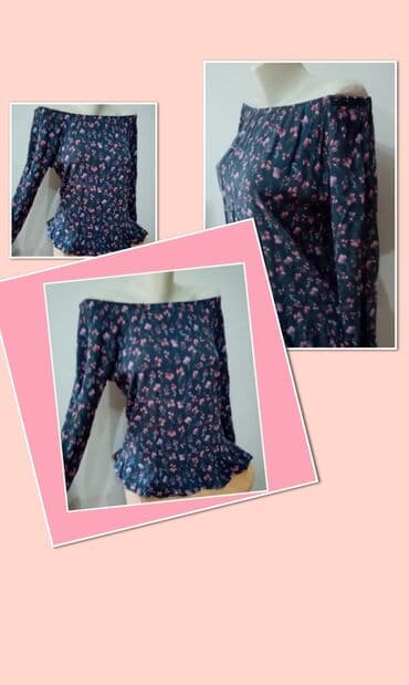 c a tunike: M (EU 38), Floral, color - Multicolored — 2