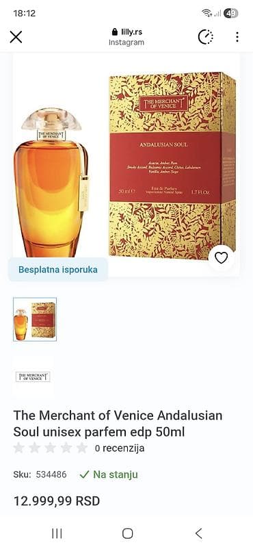 kutija za nakit drvena: Prodajem Andalusian Soul, jedan od najlepših mirisa iz ekskluzivne — 3