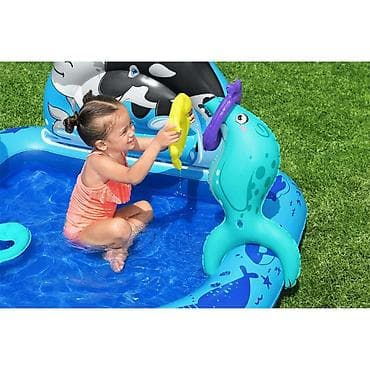 bazen za decu idea: 05. ❄️🐧 BESTWAY Dečiji bazen – Mini vodena igraonica 🦭💦 Pretvorite — 3