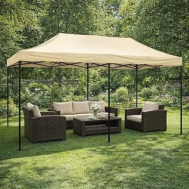 Baštenski/terenski sklopivi paviljon – šator sa tendom 🌞SKLOPIVA