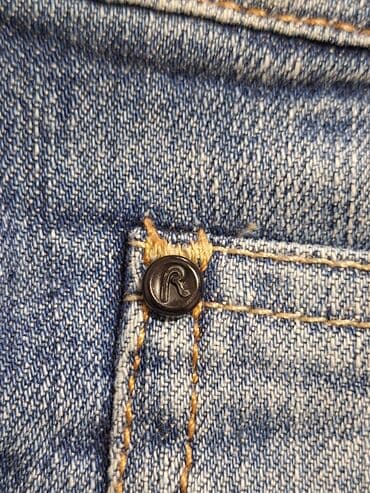 Women's Sweatshirts: Original REPLAY farmerke – tamno plavi denim sa prijatnim izbledelim — 9