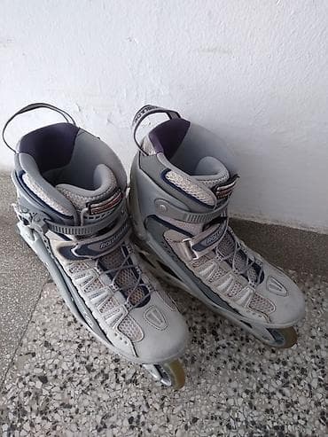 Roleri i rolšue: Roleri Rolerblade br.41,silikon tockovi,metalna sina,ocuvani. Imam — 1