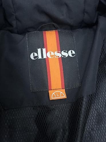 pilot jakne: Ellesse zimska jakna, veličina L - Boja: crna, kombinacija mat i — 3