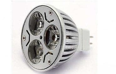 Građevinarstvo i remont: LED sijalica GU10, 3W - Snaga: 3W (ekvivalent ~25–35W halogene) - — 1