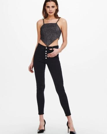 zenske jakne sa krznom: ONLY, L (EU 40), color - Black — 1