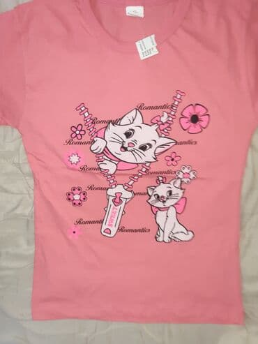 hello kitty h m: Round neck, Short sleeve, 140-146 — 1