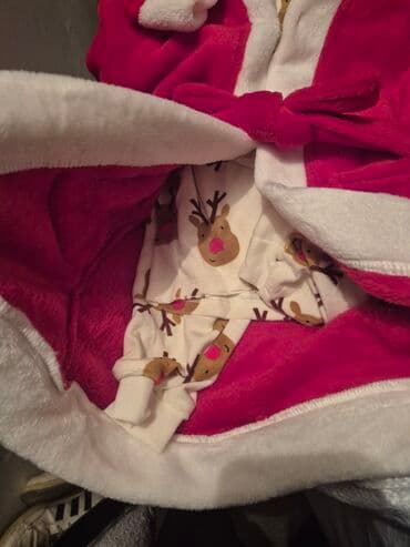 zara suknja sa masnom: 2 vrste komplet odelca za Deda Mraza. 1. Plišana pidžamica i — 9