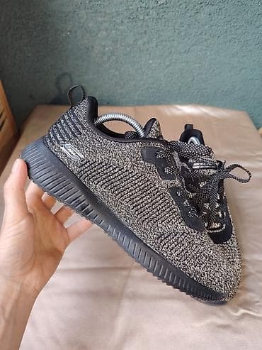 polovne patike zenske: Skechers BOBS patike – crno/siv melanž - Model: Skechers BOBS — 3