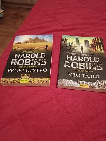 hari poter sinhronizovano na srpski: Komplet od 2 romana Harolda Robinsa (u koautorstvu sa Džunjusom — 1