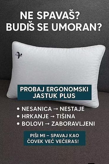 ortopedski jastuci: Limes ERGONOMSKI JASTUK PLUS - Za zdrav san i pravi odmor svake noći — 5