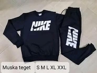 tech komplet: Trenerka Nike, bоја - Crna — 2