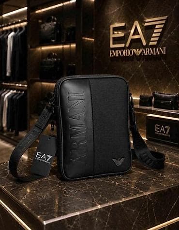 peky torbice: Muške crossbody torbe – BOSS / HUGO / Emporio Armani (EA7) - — 3