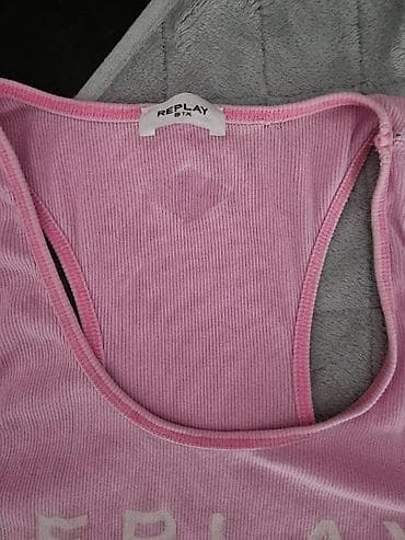 Women's T-shirts and tops: Replay ženska majica bez rukava (racerback) – roze - Brend: Replay - — 2