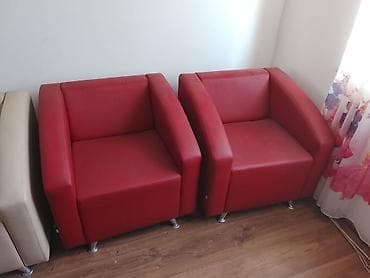 Komplet klub nameštaja – 1 dvososed + 2 fotelje - Model: moderni