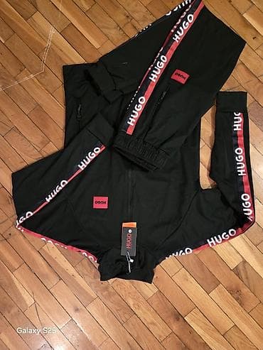 xl marka: Trenerka Hugo Boss, bоја - Crna — 4